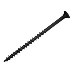 GENERICO - Tornillos Volcanita Madera Negro 10x4 Pulgadas 1 Kilo 150 Unidades