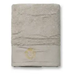 ARMONIA - Toalla Algodón Signature Gris - Bordada - Alta Absorción