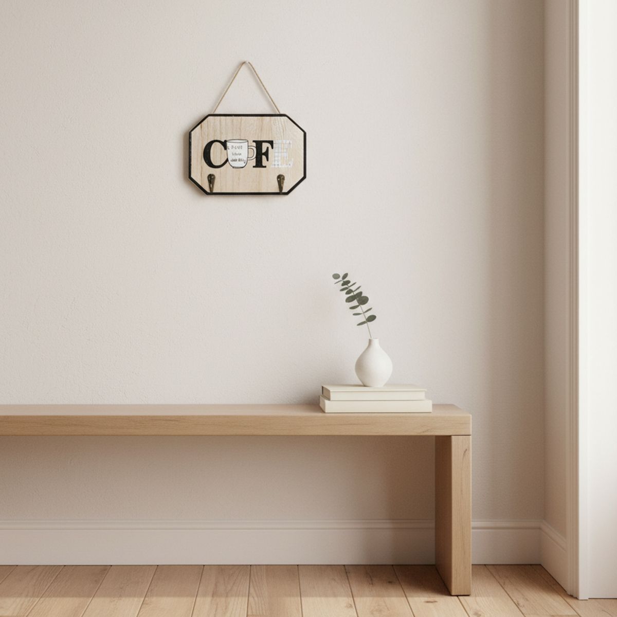 GENERICO - Decorativo Porta Llaves De madera