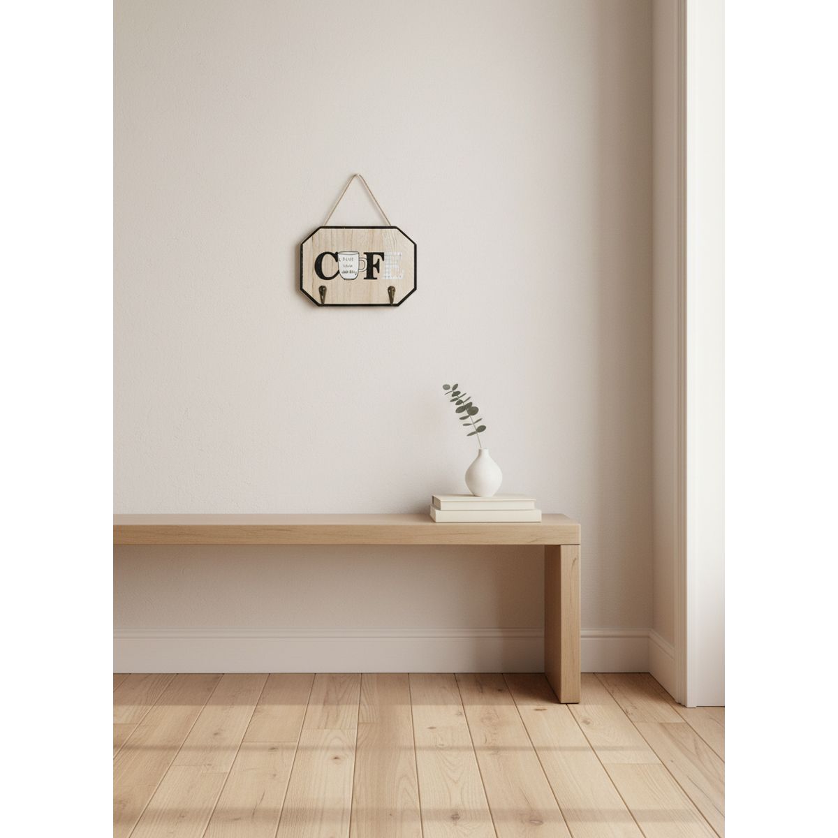 GENERICO - Decorativo Porta Llaves De madera