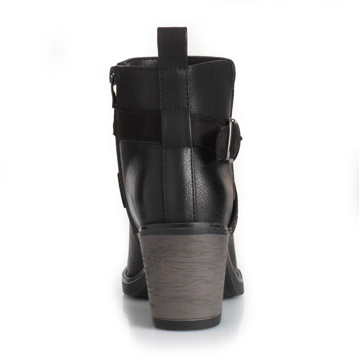 VIA UNO - Botin Mujer Via Uno WestWinter Frosty Negro