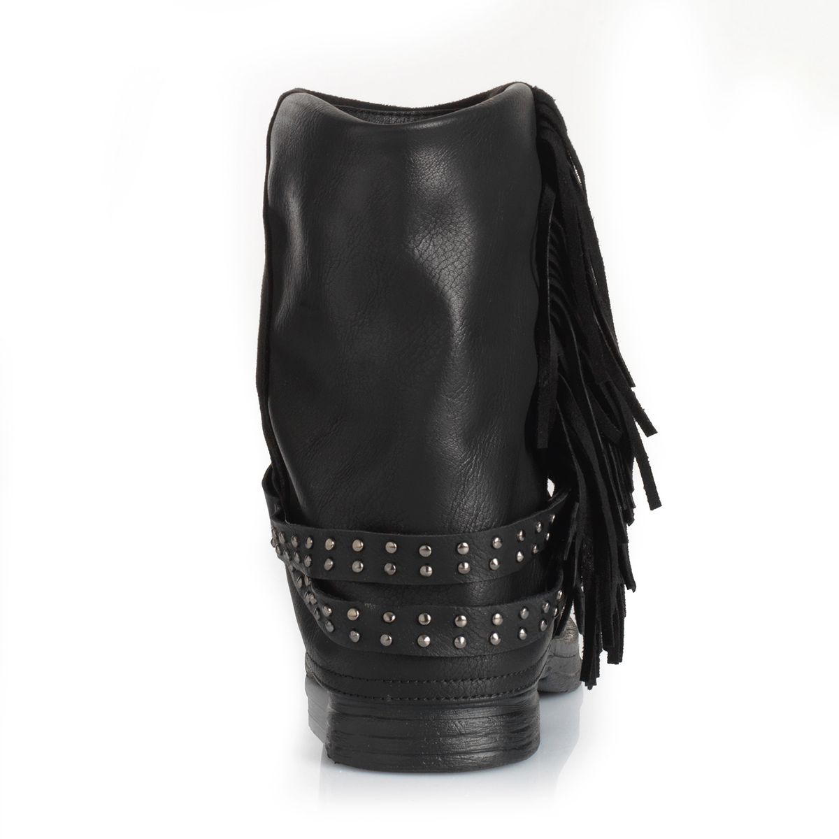 VIA UNO - Botin Mujer Via Uno WestWinter Copper Negro