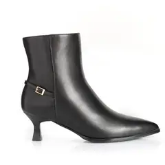 VIA UNO - Botin Mujer WestWinter Dusk Negro