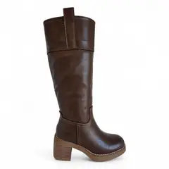 VIA UNO - Bota Mujer WestWinter Winter Marron