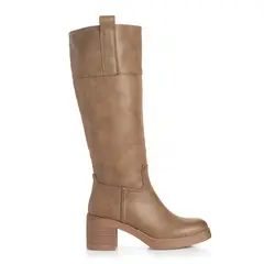 VIA UNO - Bota Mujer WestWinter Winter Caqui