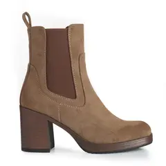 VIA UNO - Botin Mujer WestWinter Alpine Caqui