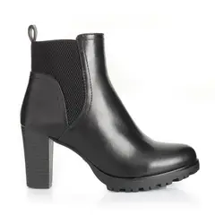 VIA UNO - Botin Mujer WestWinter Steel Negro