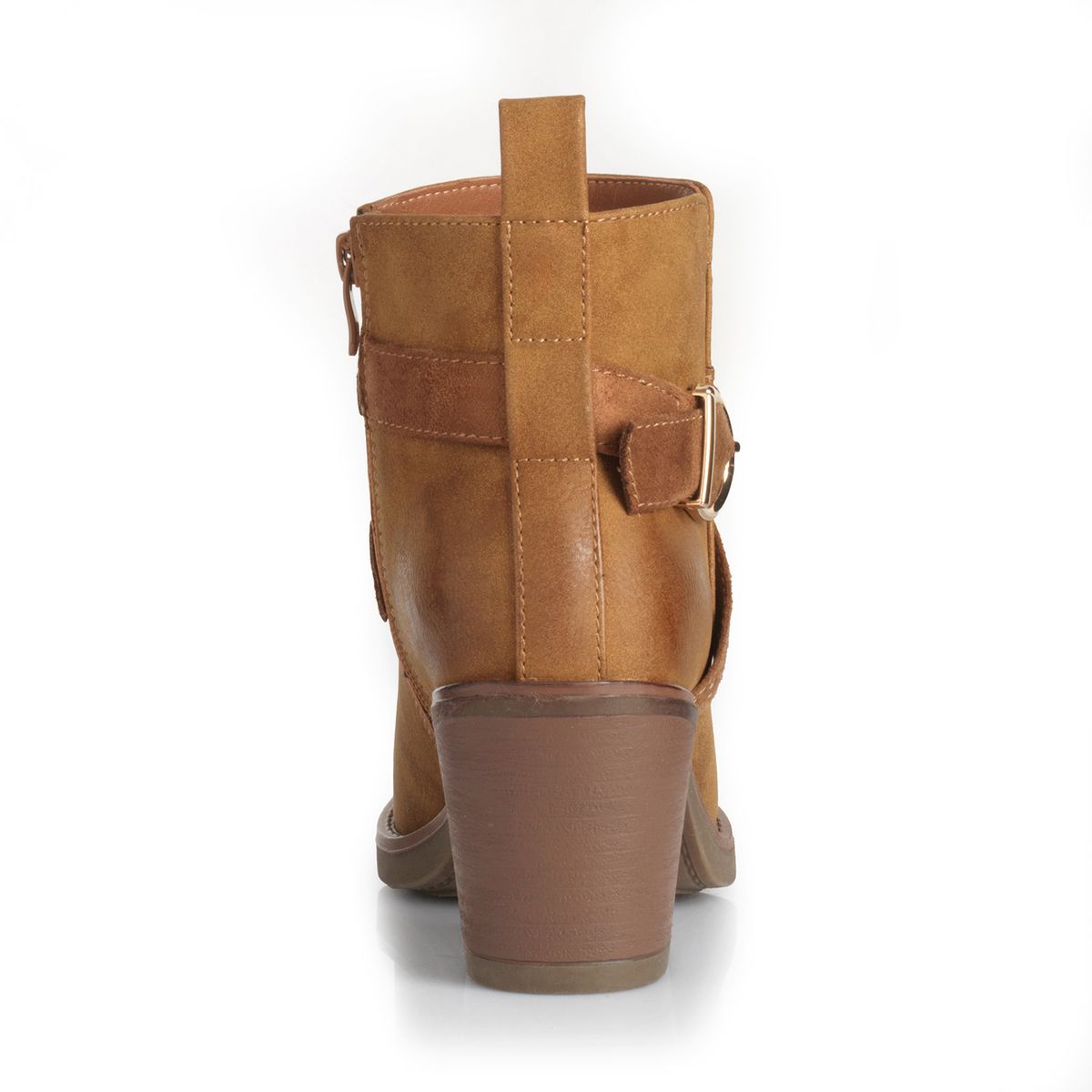 VIA UNO - Botin Mujer Via Uno WestWinter Frosty Camel