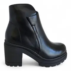 VIA UNO - Botin Mujer WestWinter Falcon Negro