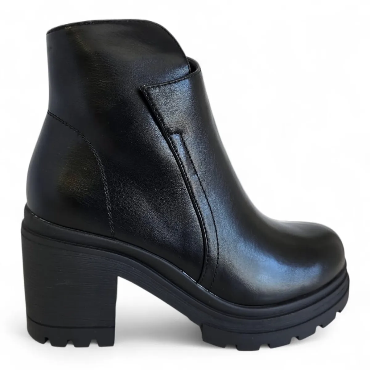 VIA UNO - Botin Mujer Via Uno WestWinter Falcon Negro