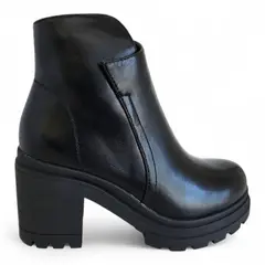VIA UNO - Botin Mujer WestWinter Falcon Negro
