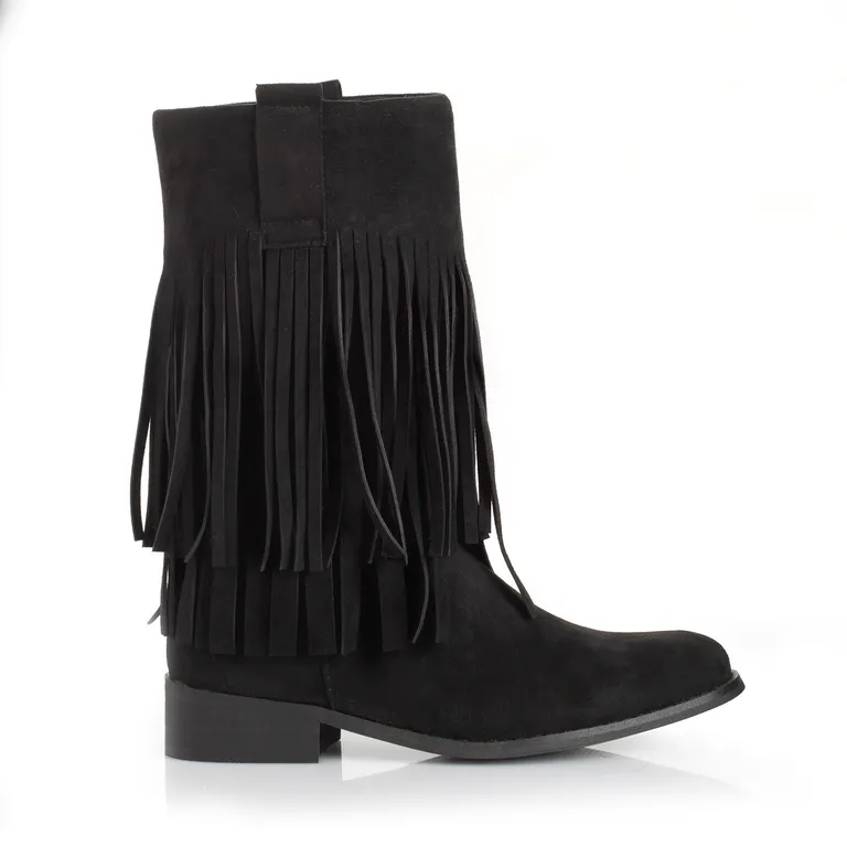 Botin Mujer WestWinter Silver Negro