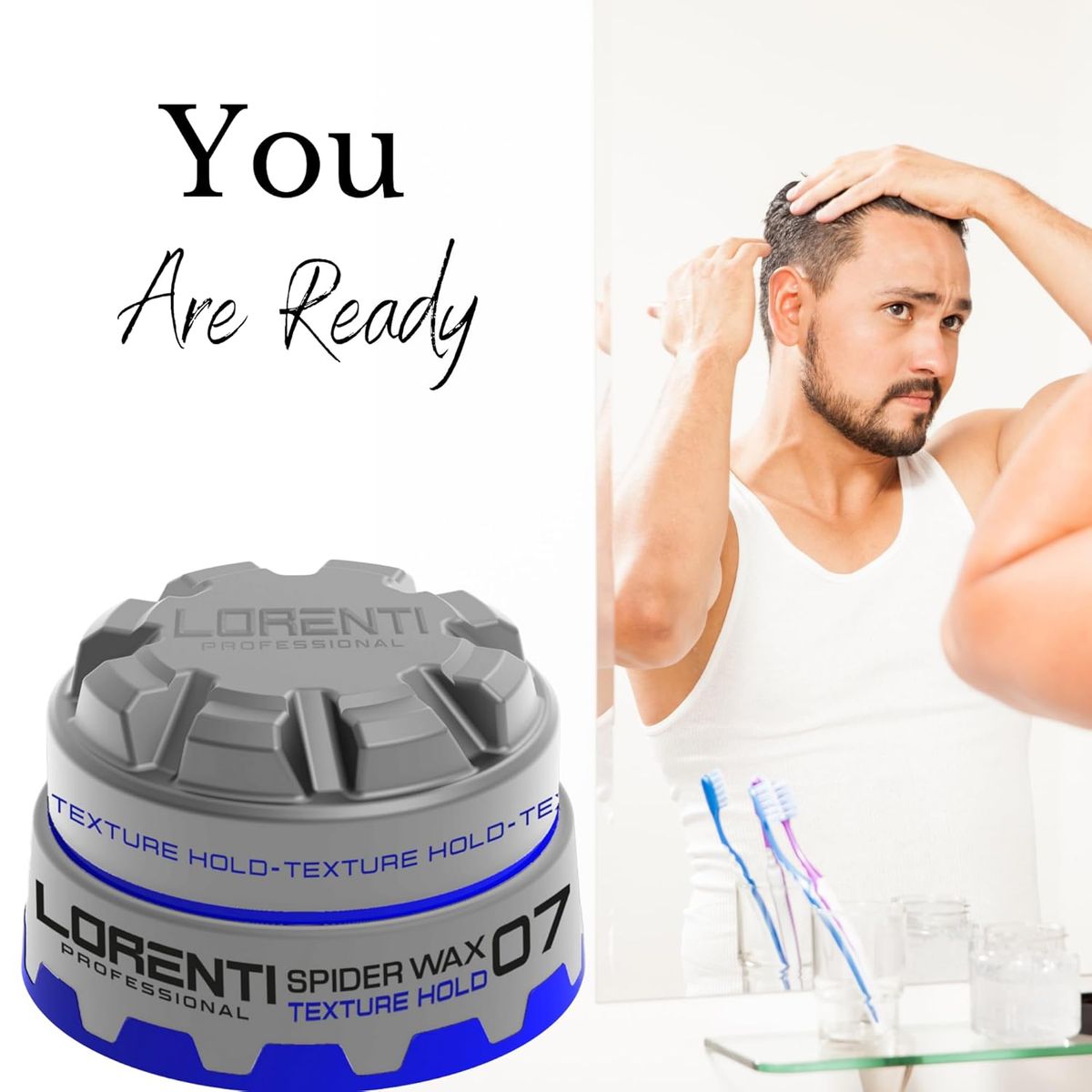 LORENTI PROFESSIONAL - Lorenti Cera para Cabello 07 Efecto Tela Araña 150ML