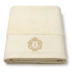ARMONIA - Toalla Algodón Signature Crema - Bordada - Toque Spa