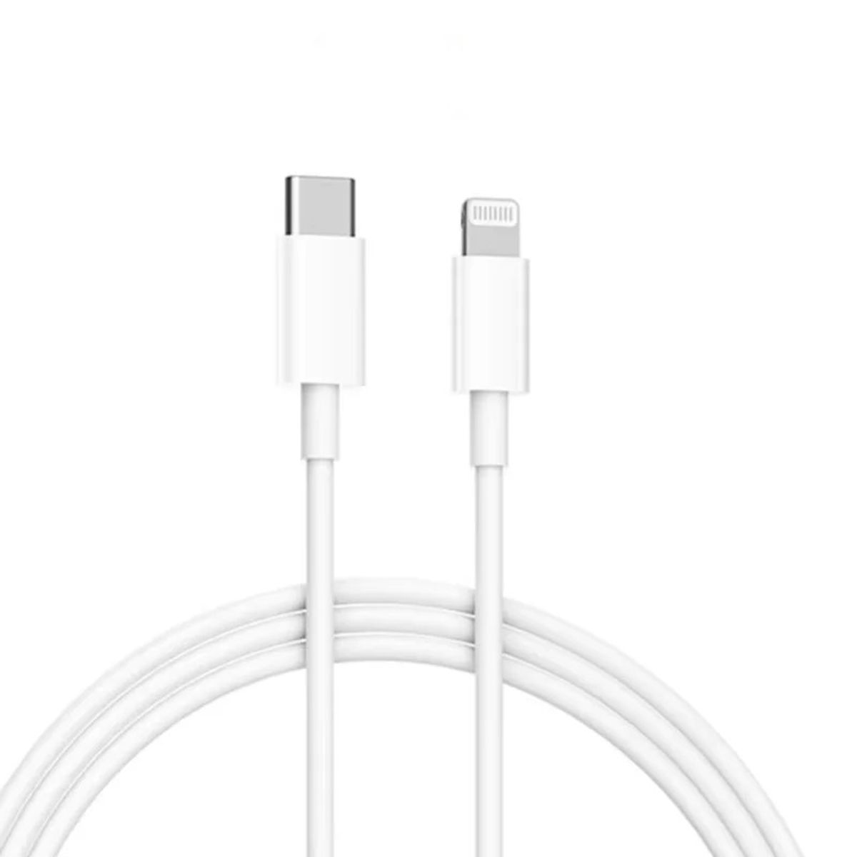 GENERICO - Cable Carga rapida 20W  Tipo C a  iPhone 1M / Blanco