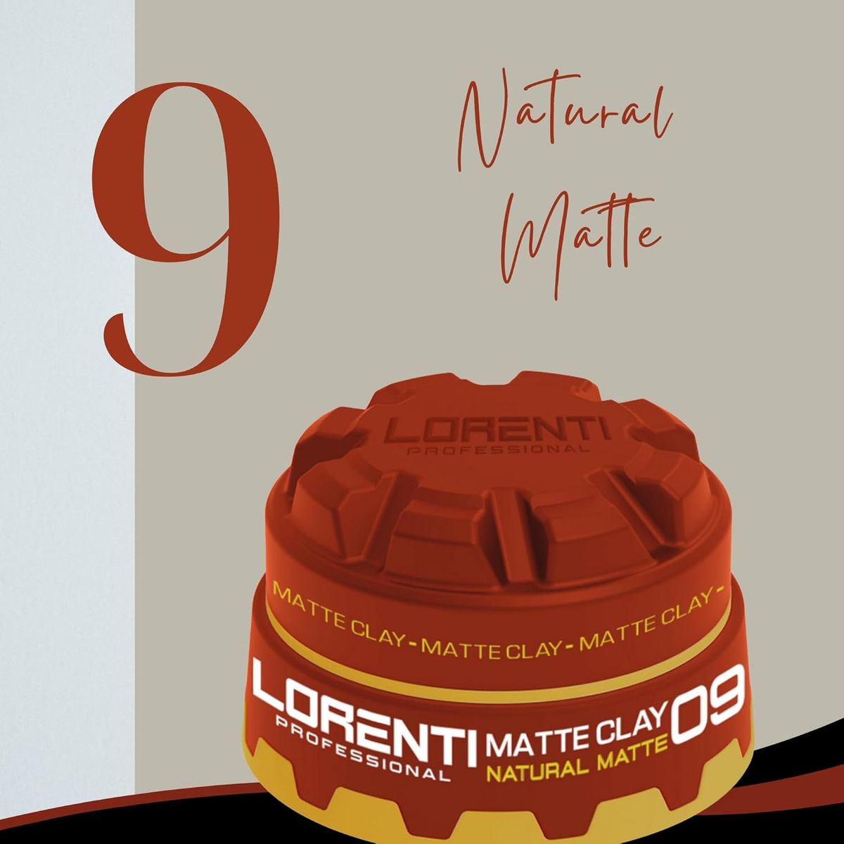 LORENTI PROFESSIONAL - Lorenti Cera para Cabello 09 Pomada Arcilla Acabado Natural 150ML