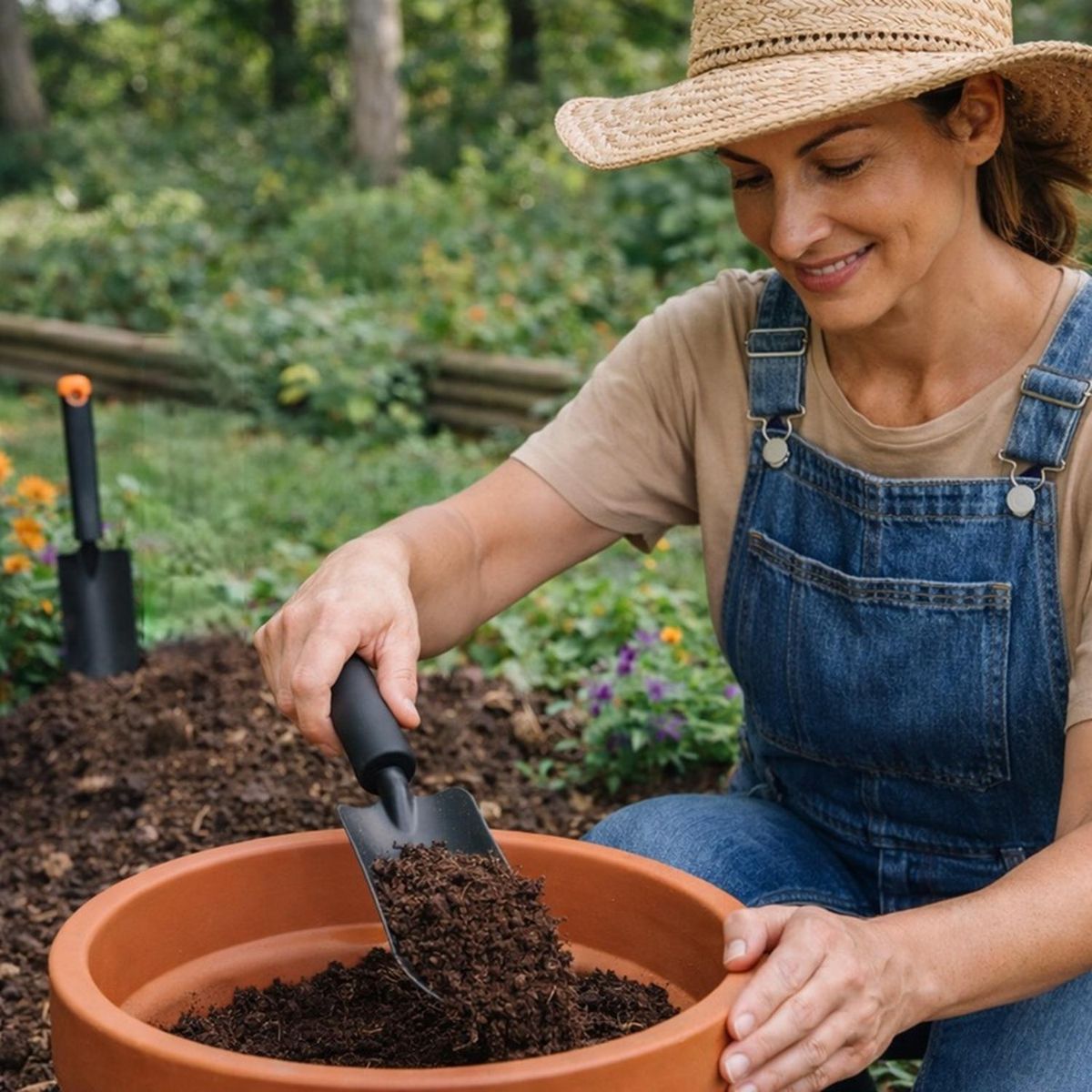 FISKARS - Kit Jardinería Fiskars 3 Piezas Palita Cultivador Trasplantador