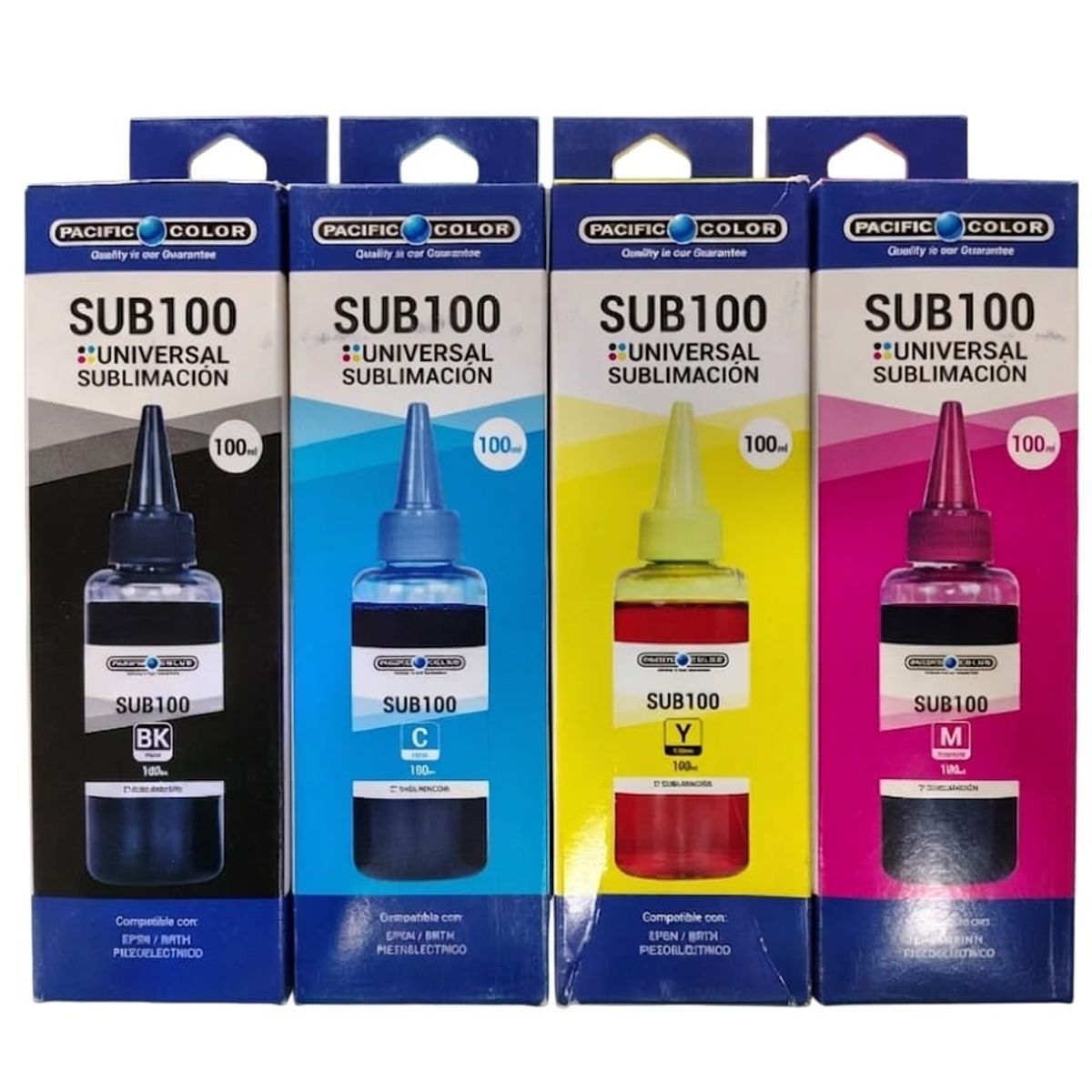 PACIFIC COLOR - PACK TINTA SUBLIMACION - PACIFIC COLOR