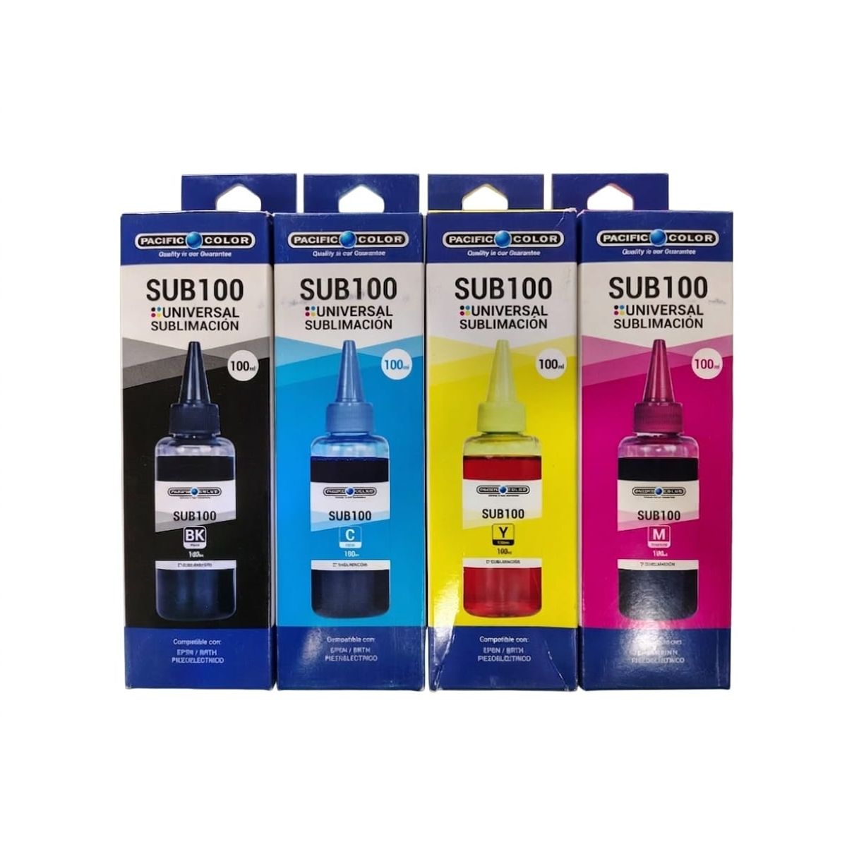 PACIFIC COLOR - PACK TINTA SUBLIMACION - PACIFIC COLOR