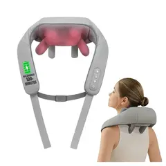 GENERICO - Masajeador Cervical Inalámbrico Espalda Cuello Hombros Masajes