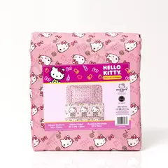 MASHINI - SABANAS MICROFIBRA HELLO KITTY MARGARITA 1.5 PLAZAS