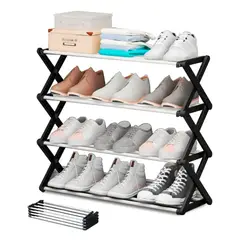 GENERICO - Zapatero Estante Organizador Multifuncional Plegable Rack X