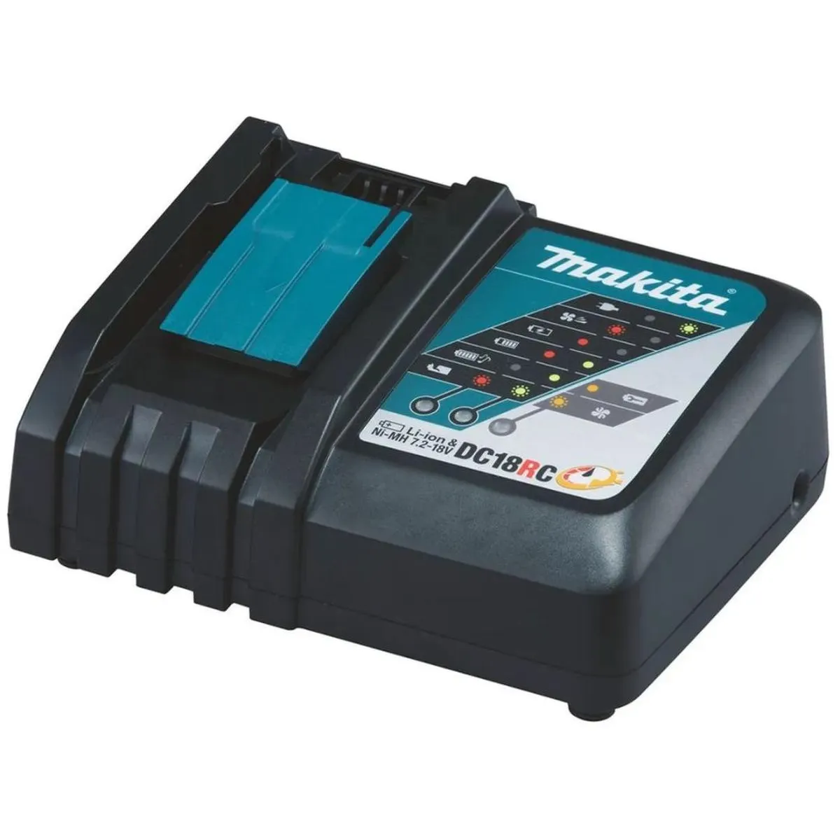 MAKITA - Cargador Rápido De Batería 18v Lxt Makita DC18RC
