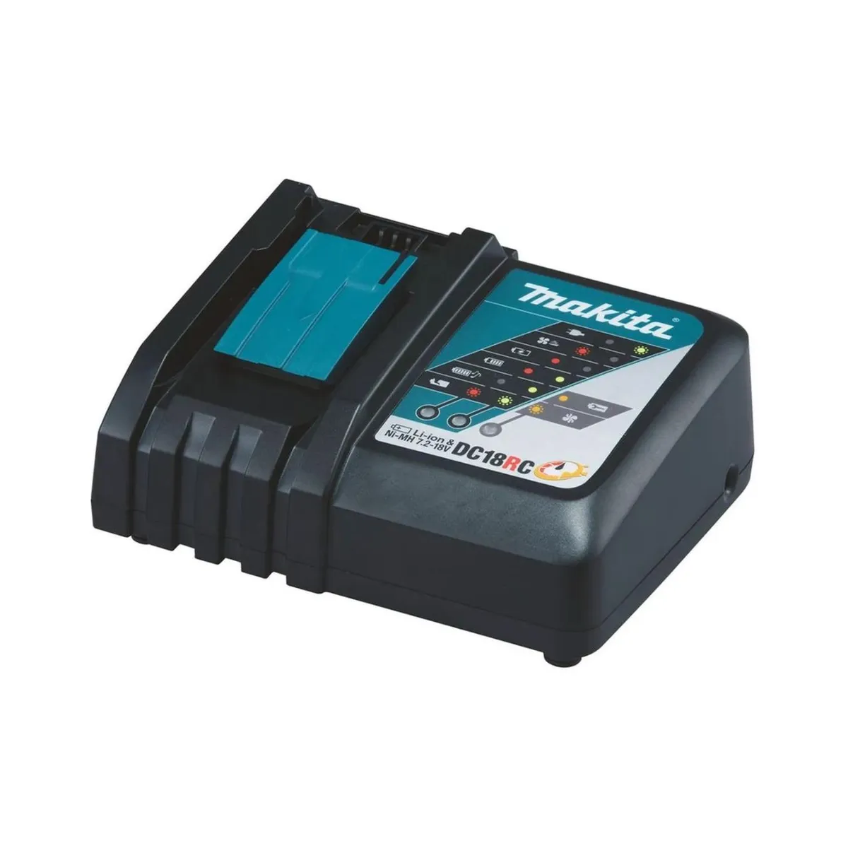 MAKITA - Cargador Rápido De Batería 18v Lxt Makita DC18RC