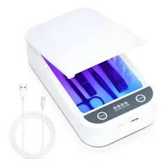 GENERICO - Esterilizador UV Portátil Multifunción USB Blanco