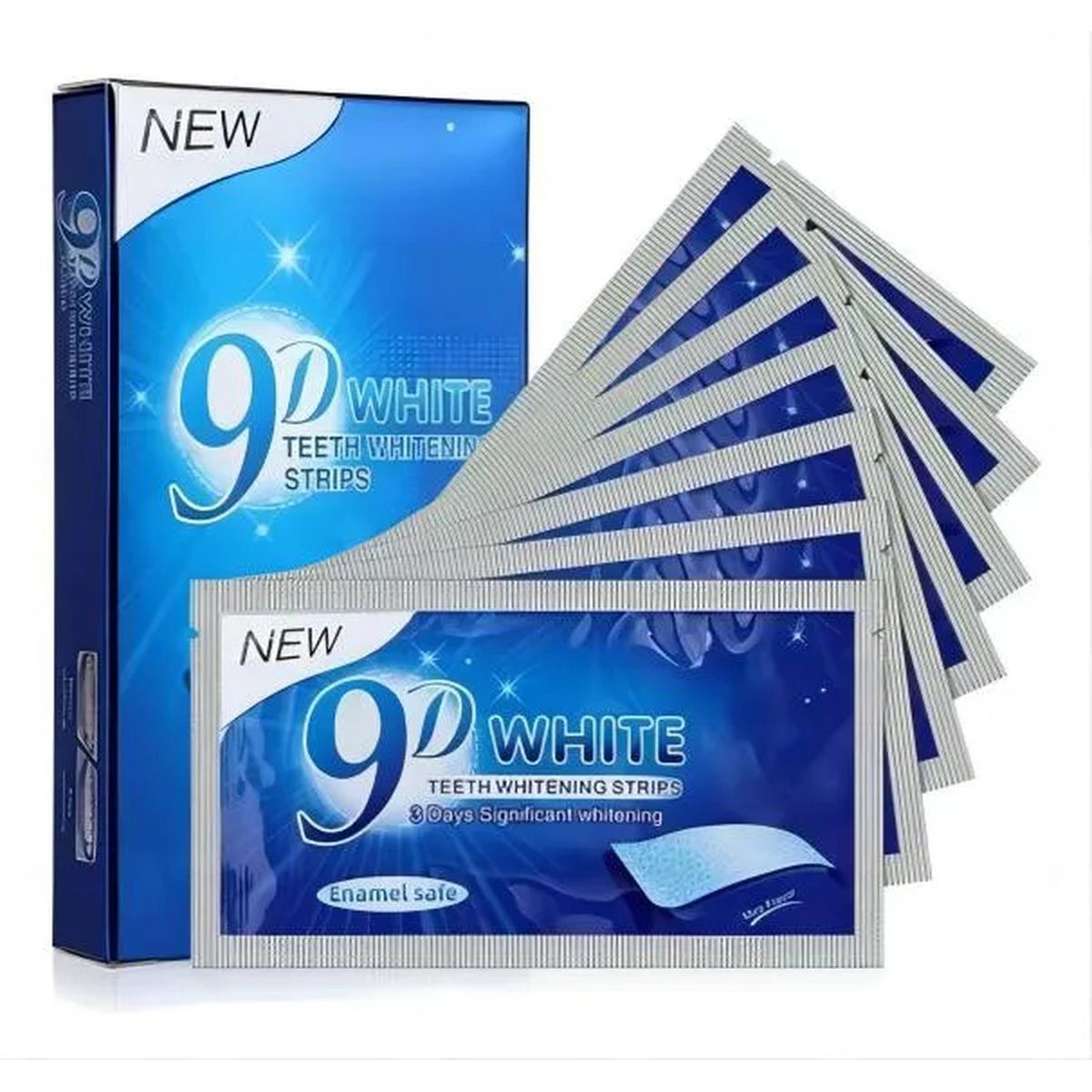 GENERICO - Tiras Blanqueadoras de Dientes Enamel Safe 3 Días