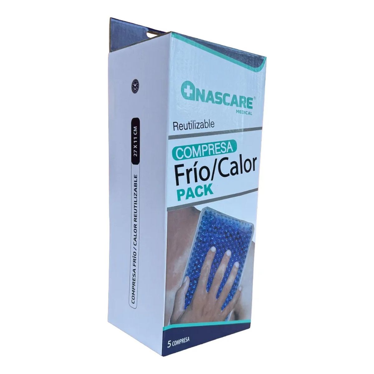 GENERICO - Compresa FríoCalor Reutilizable Pack 7x11 cm 5 Unidades