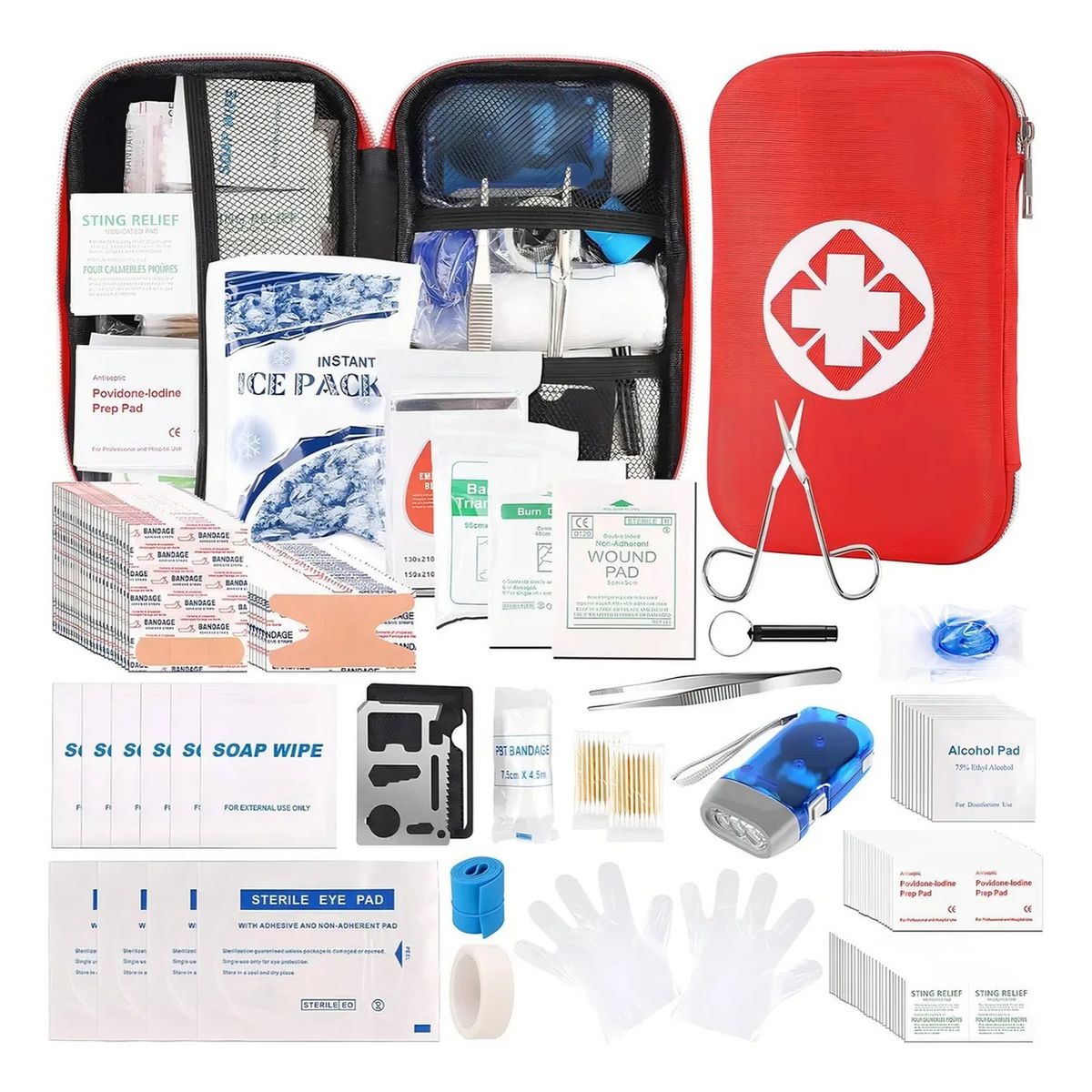 GENERICO - Kit de Primeros Auxilios Compacto Resistente al Agua EVA