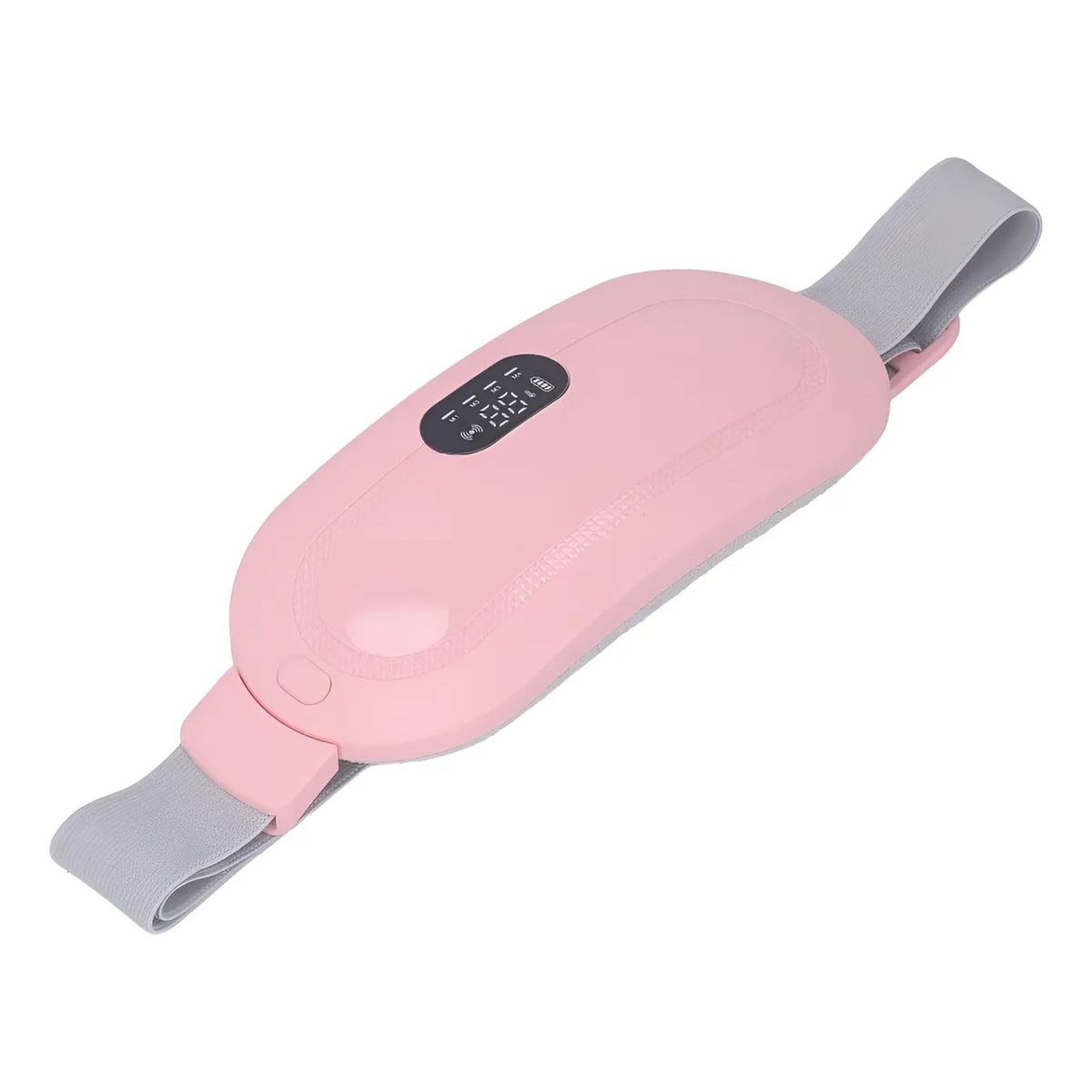 GENERICO - Cinturón Térmico Ajustable USB Rosa Antidolor