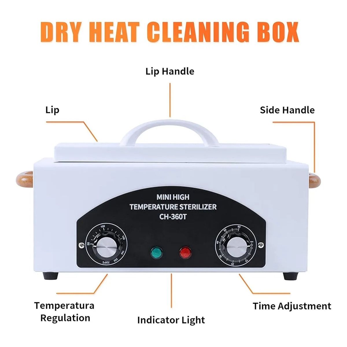 GENERICO - Esterilizador de Alta Temperatura para Herramientas CH-360T