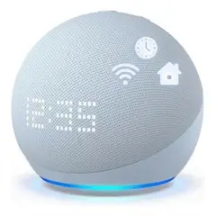 GENERICO - Parlante Inteligente Alaxe Radio Bluetooth comando de Voz con Reloj