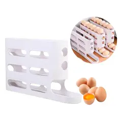 GENERICO - Dispensador De Huevos Para Nevera 30 Un Huevera Portahuevos