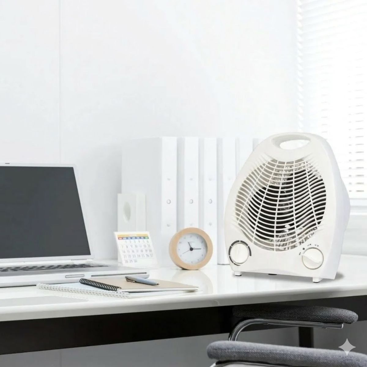 GENERICO - Termoventilador eléctrico portátil