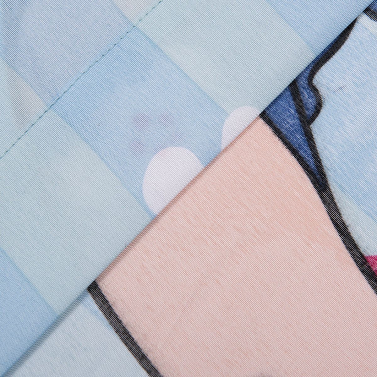 MASHINI - SABANAS MICROFIBRA STITCH FLUFFLY 1.5 PLAZAS