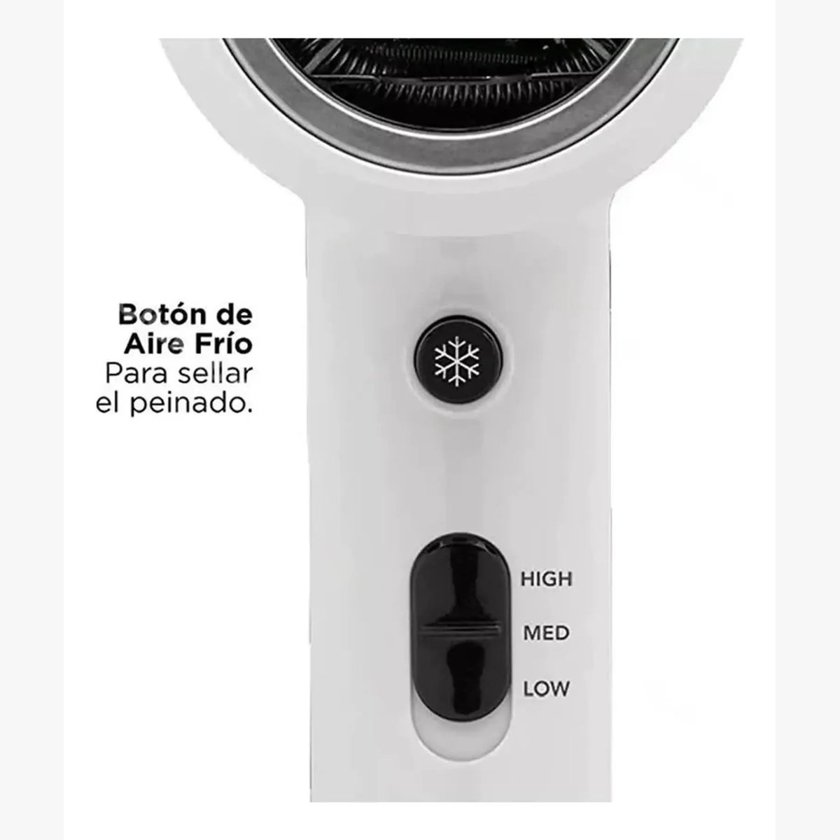 REVLON - Secador Pelo Compacta Revlon 5296-la2 Crystal Blanco 2000w