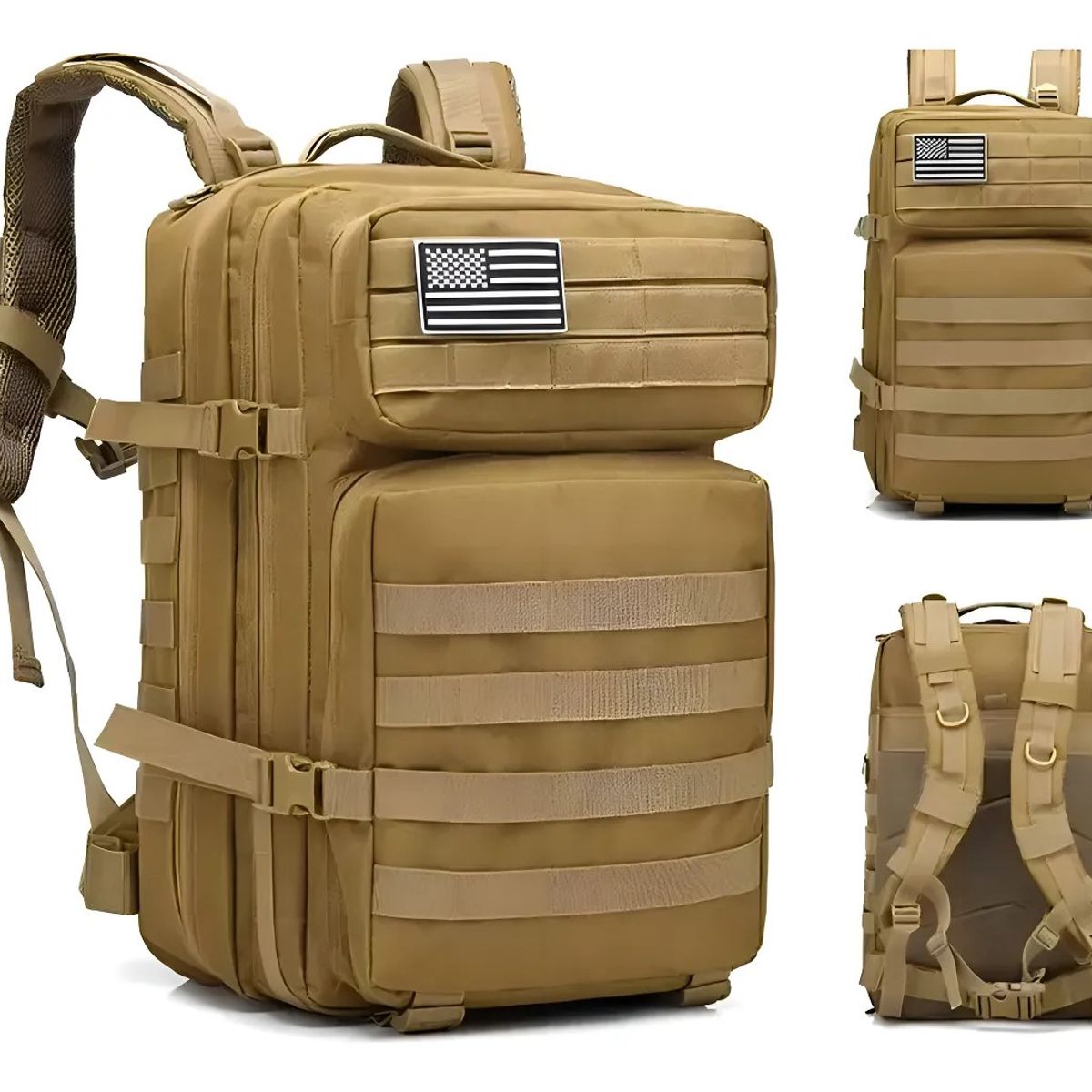 GENERICO - Mochila Tactica 50l Militar Multiusos Camping Notebook Nylon