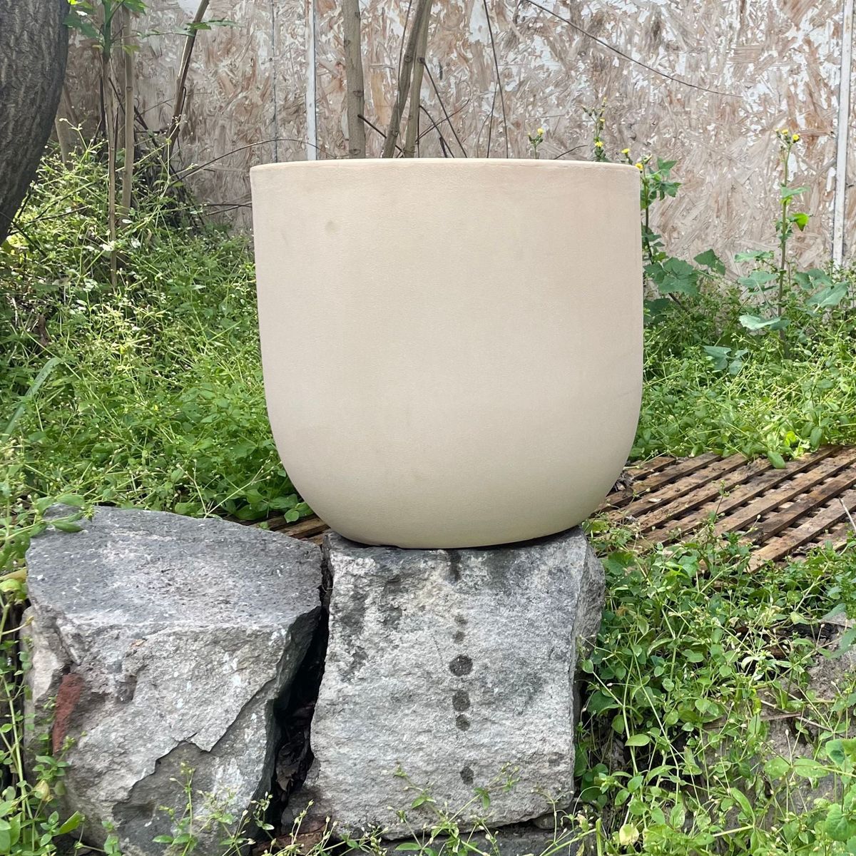 POTTERY - Macetero Grande Muna 53 Crema