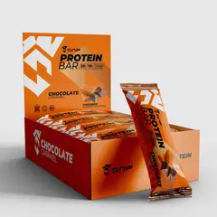 SNP New Power - Pack 12 Unidades Protein Bar Chocolate Caramelo 55gr
