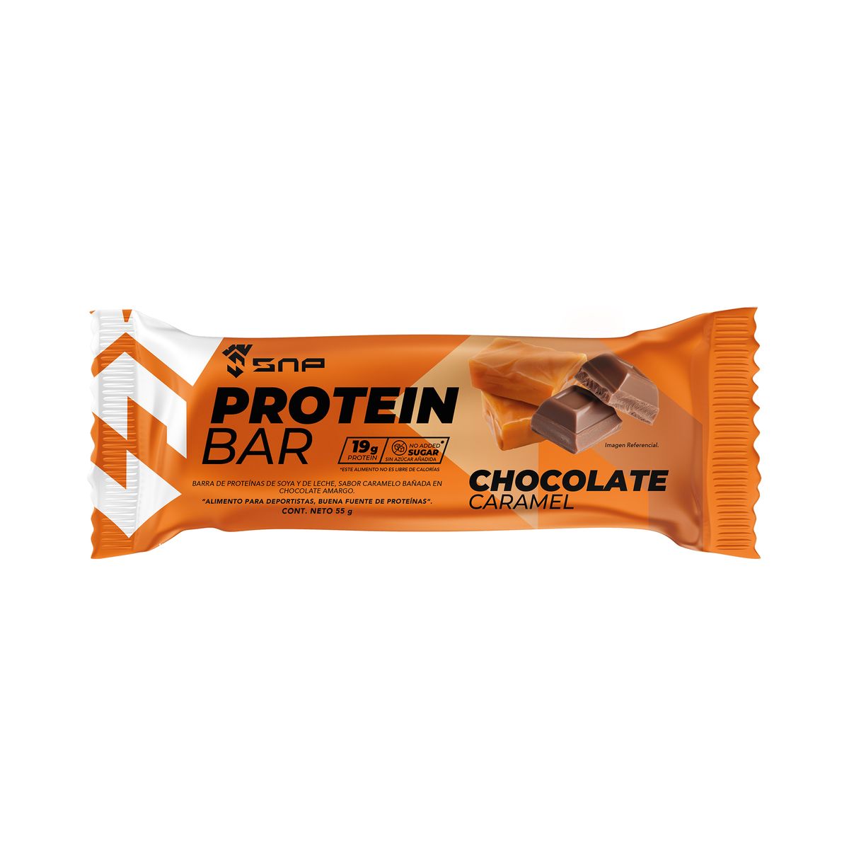 SNP NEW POWER - Protein Bar Chocolate Caramelo 55gr