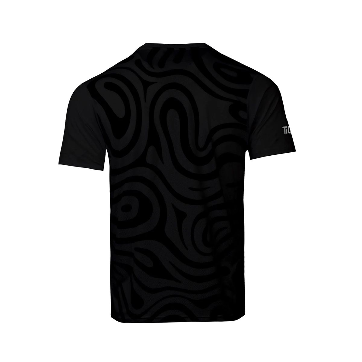 TILKI - Polera Tilki Full Print Pro Lehinde Negra Tenis Padel