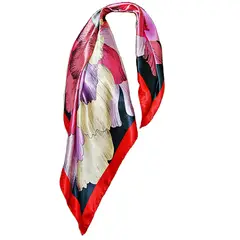 VIVAFELICIA - Pañuelo Gingko Biloba Rojo