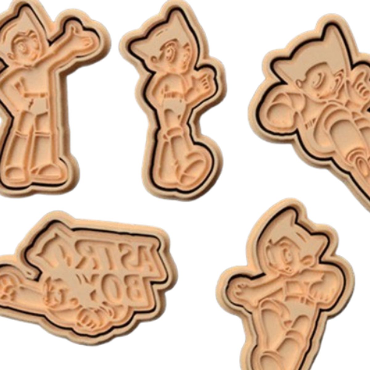 GENERICO - Cortador De Galletas - Astro Boy (pack 5 Unidades)