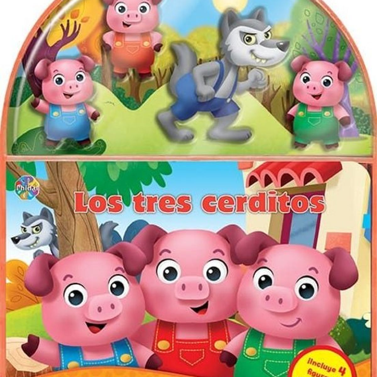 PLANETA JUNIOR - Libro Los tres cerditos mini diverti-libros