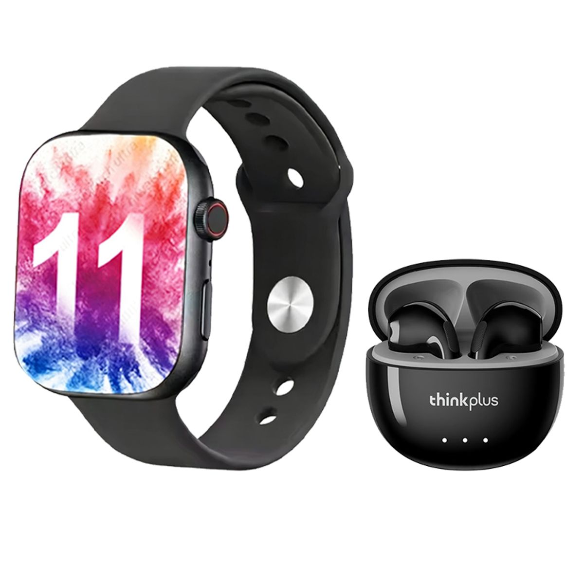 LENOVO - Audífonos Lenovo LP2 Pro BT54 y Toumi S11 Pro Reloj inteligente