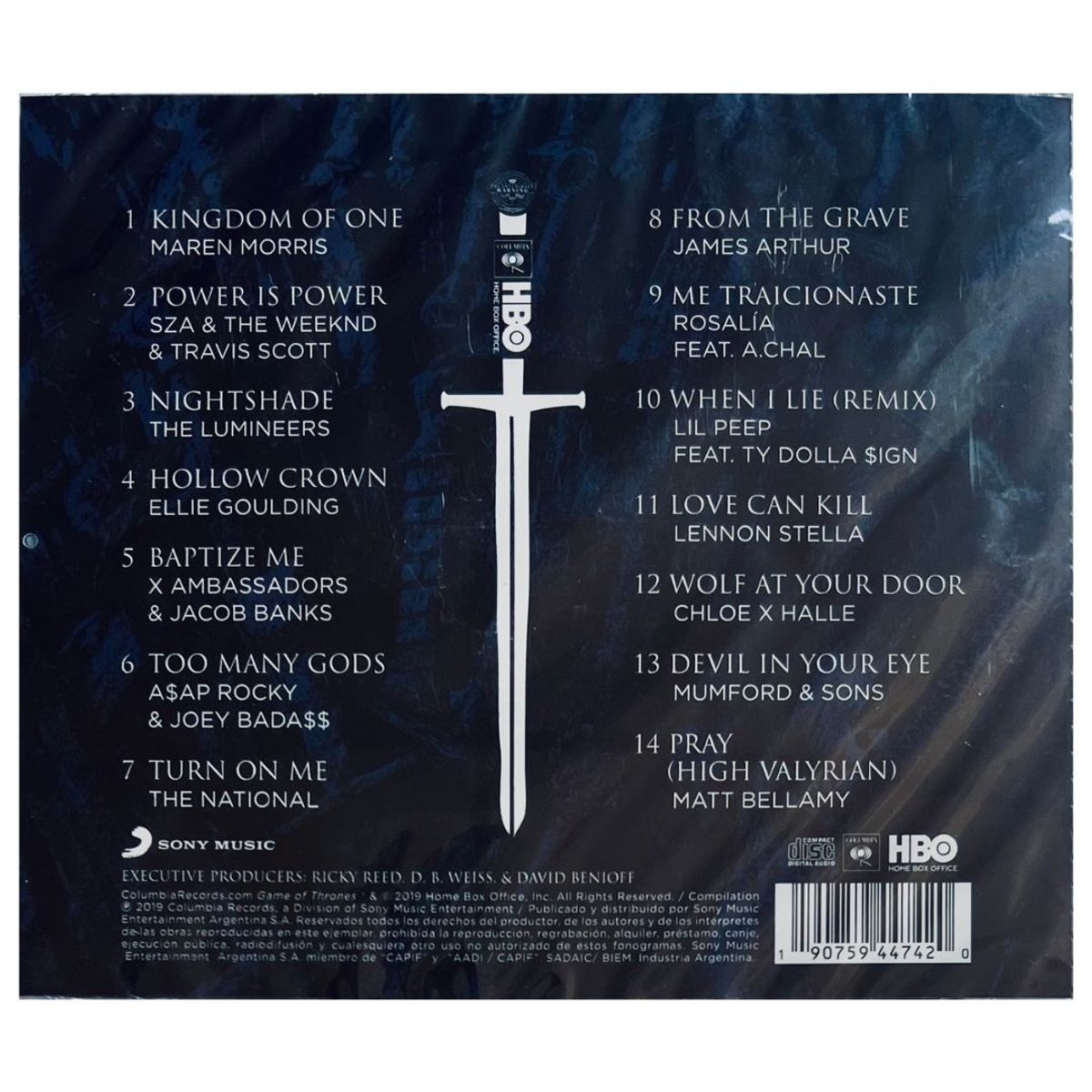 GENERICO - FOR THE THRONE - GAME OF THRONES SOUNDTRACK / CD