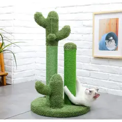 GENERICO - Rascador Cactus Para Gatos - Divertido Juguete para gatos